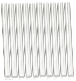 Pistola Colla a Caldo, Pistola for colla a caldo 20/70W con stick di colla da 7mm Mini pistole industriali Strumento di riparazione termoelettrica a temperatura di calore(7mm Glue stick 10pcs)