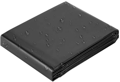 Fodera per laghetto per pesci in HDPE, da 3 x 5 m a 10 x 15 m, membrana impermeabile per laghetti da esterni, base rinforzata per fontane da giardino, rivestimento per stagni (7 x 12 m)