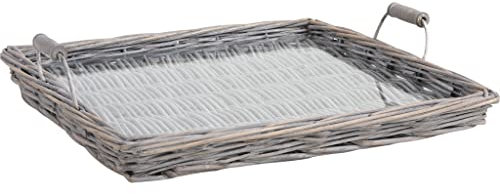 Plateau à fromages Osier et Verre