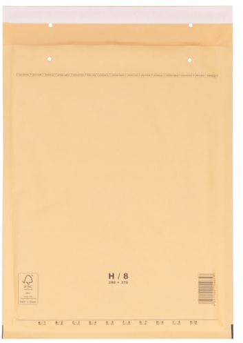 verpacking Luftpolstertaschen 290 x 370 mm Braun H8 [Größe und Stückzahl wählbar] selbstklebend geeignet für DIN B4 Versandtaschen mit Luftpolster 1000 Stück