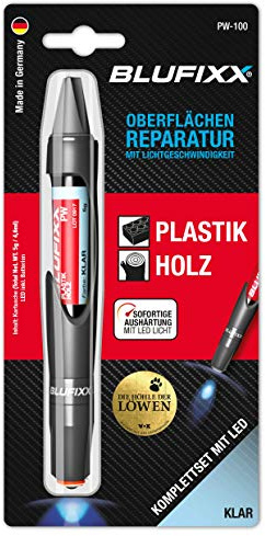 BLUFIXX PW Set - KLAR - für Kunststoffe und Holz