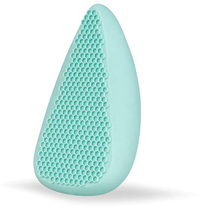 HoMedics Blossom Wabengesichtsbürste - Silikon-Reinigungsbürste, für alle Hauttypen, wählen Sie zwischen sanfter Reinigung oder belebenden Massage, um die Poren zu öffnen und Make-up zu entfernen