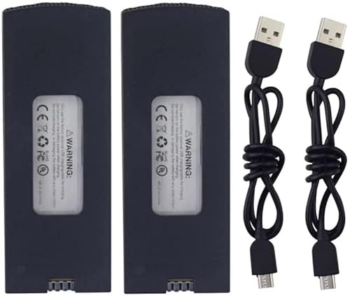 Accessori 2 PZ 3.7V 1200mah Batteria al Litio con Cavo di Ricarica USB per 4D-V4 4DV4 Fotografia Aerea Quadcopter Accessori RC Drone