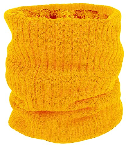 ehsbuy Schlauchschal Herren Damen Winter Ski Winddicht Warm Fleece Loop Schal Halswärmer Halstuch Snood Maske für Skifahren Motorrad Laufen Fahrrad