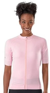 Bontrager Trek Circuit Damen Fahrrad Trikot kurz rosa 2025: Größe: XL (40/42)
