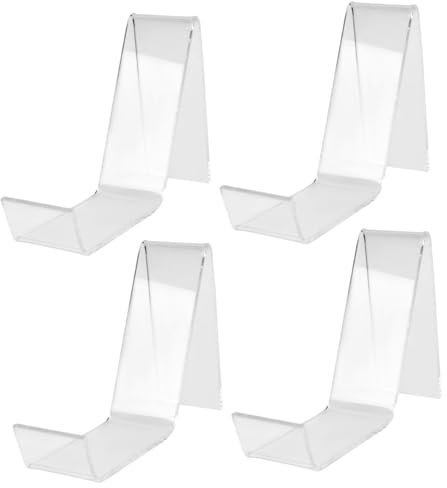 OKUMEYR Acryl Schuhregal 2 Paar Transparent, Schuhpräsentationsständer