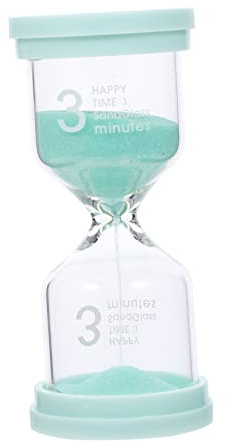 Zerodeko Glass Timer Desktop Sandglass Decorative Hourglass Timer Timing Tool Sand Glass for Home Office