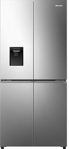 Hisense American Fridge Freezer - Stainless Steel - E Rated