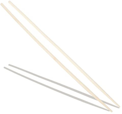 HEALLILY 10pares Palillos De Larga Para Cocina Chopsticks Reutilizables Para Freír y Hot Pot Para Fideos y Barbacoa