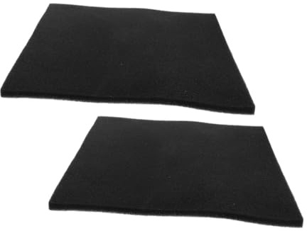 SEWOART Almohadillas Antisalpicaduras y Posicionamiento Preciso Cuadradas para Drenaje de Aceite de Esponja Negra, Pack de 2 Piezas Aplicación Versátil para Mantenimiento de Coches