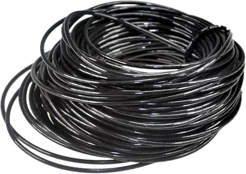 Gaines de câble, Gaine spiralée for câbles, 3 mm - 30, organisateur de électriques noir(3mm 50Meter)