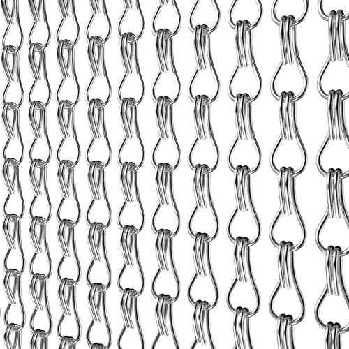 BriSunshine 10.5 Meters Chain Links for Door Fly Screens, Extension Length