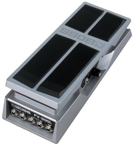 BOSS Fv-500L Stereo Volume Pedal - Low Impendance, Ultra-Smooth Pedal Movement & Heavy-Duty Aluminum Die Casting Body
