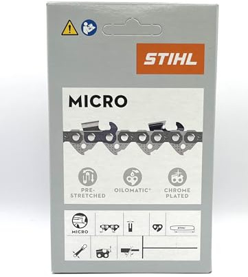 STIHL 61PMM344 Oilomatic Picco Micro Mini 12-Inch Saw Chain, 3/8-Inch Pitch, .043-Inch Gauge, 44 Drive Lengths (packaging may vary)