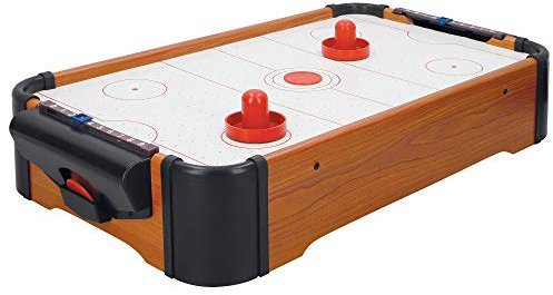 ColorBaby 46614, Tischhockey-Set aus Holz, 56 x 31 x 10 cm, CB Games, 2 Schieber aus Filz, 2 Scheiben und 2 Marker, für Kinder ab 6 Jahren, Geschenke und Spielzeug für Kinder