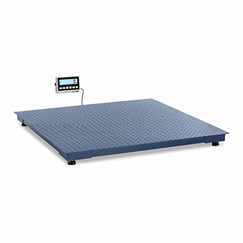 Steinberg Systems SBS-BW-5000/2000XL Balance au sol Balance industrielle Balance surbaissée 5000 kg / 2 kg 1500 x 1500 mm 2