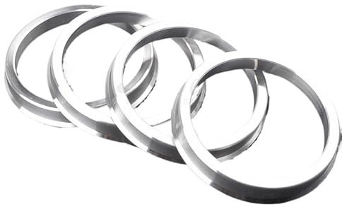 Zentrierringe 66.6 Auf 57.1 Radnaben-Mittelring aus Aluminiumlegierung, Auto-Radbohrungskragen, Außendurchmesser 66,6 bis Innendurchmesser 57,1, 60,1–54,1, 65,1–63,3, 67,1–66,1, 73,1–56,1, 75,1–72,6 (