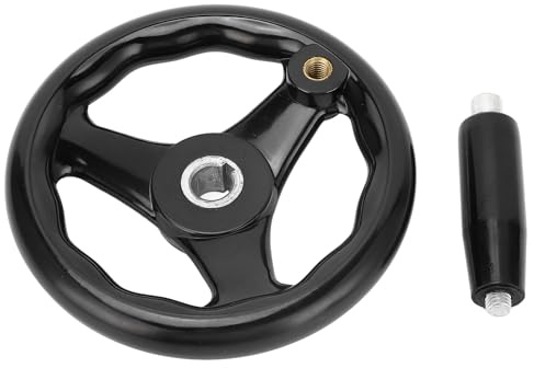 Volante, Volante de Torno Universal de Rosca Transparente de 16 X 160 Mm Altamente Aislado para Fresadoras