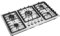 5 Burners Kitchen Built-In Gas Hob Cooker Stainless Steel Stove Top Cooktop Cooking Ng Lpg Built In Burner Silver 5-Burners for domestic or commercial cooking in homes or restaurants 86 * 51 * 8cm