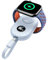 JOYROOM 2500 mAh Power Bank per Apple Watch con USB C Cavo, [Display LED] Caricatore Apple Watch Portatile compatibile con Apple Watch 10/9/8/7/6/SE/5/4/3/2/1/Nike/Ultra/Ultra 2 (Blu)