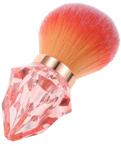 Beaupretty Nail Dust Brush Large Head for Quick Application Soft Bristles for Comfort Refillable Makeup Manicure Brush