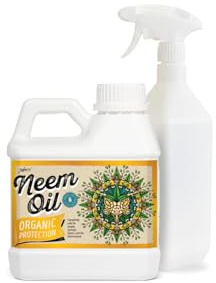 Xpert Nutrients Neemöl + praktischer Sprüher | Natürliches Neemöl | Natürliche Pflege für Zimmer- und Gartenpflanzen | Für Zimmer- und Gartenpflanzen (1 L)