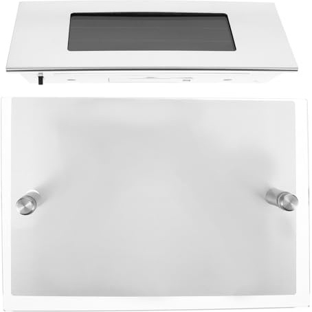 SOESFOUFU Plaque de Numéro de Maison Solaire Lumineuse Lampe Led, Acier Inoxydable et Plastique, Visibilité Claire, Alimentation Solaire, pour Usage Extérieur à Domicile