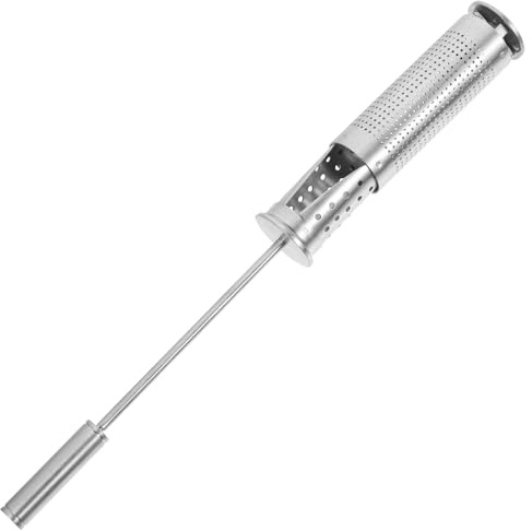 Healvian Colador de Té de Acero Inoxidable Infusor de Té de Metal para Hojas Sueltas Tubo Filtro Práctico para Infusión en Hogar y Cocina Accesorio Reutilizable para Preparar