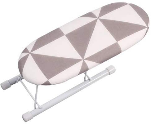 Planche à Repasser Manches Mini Pliable en Tissu Acier Plastique 26x11x8 Cm Couleur Aléatoire
