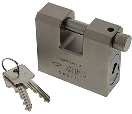 Cisa 28550-75, Candado de Caja Embutida, Acero