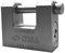 CISA 12855L750, Lucchetto Antiscasso in Acciaio Monoblocco con Chiave LIM, 75 mm