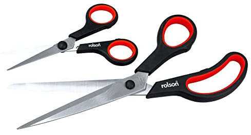 Rolson 64467 2 pc 140 mm & 245mm Scissor Set