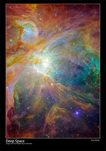 Tiger Moon The Tiger Moon Trading Company Ltd Hubble Space Telescope Poster - Orion Nebula - Size A2-59 x 42cm (APPROX) [DS2]