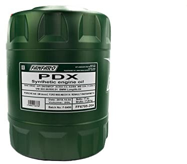 FANFARO Motoröl 5W-40 Profi Line Synthetiköl Motor Öl ACEA C3 API SN API CH-4 PDX 20L