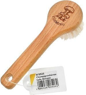 Peggy Perfect Pilzbürste, Champignonbürste, Obstbürste - mit rundem Bürstenkopf