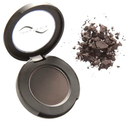Joey Healy Luxe Brow Powder, Natural and Soft Definition Eyebrow Powder, Waterproof Brow Makeup Formula, Raven (Charcoal)