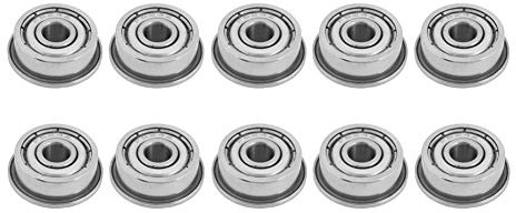 10 Stück F624ZZ 4x13x5mm doppelt geschirmte Miniatur-Flanschlager