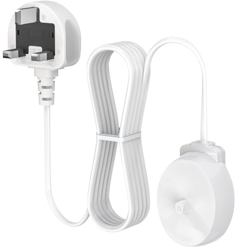 Electric Toothbrush Charger Base Compatible with Braun Oral B Pro 1 600/650,Pro 2 2500, pro 2900, Pro 3 3500, Vitality,Genius X, Kids, Pro Series, Smart, iO3/ iO4/ iO5/iO6 UK Plug Type 3757