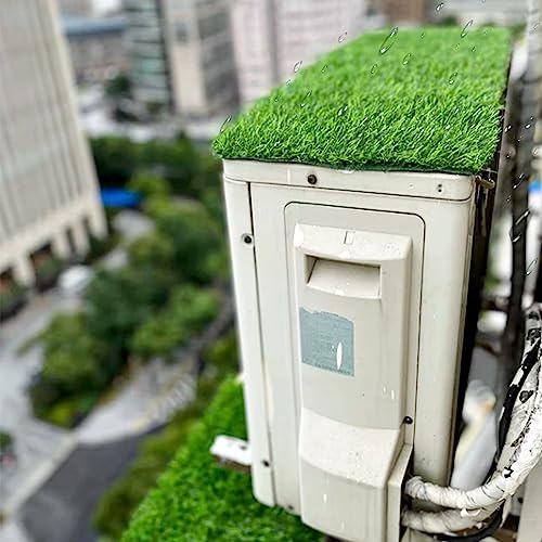 Cojín de goteo para aire acondicionado para unidades exteriores - Almohadilla superior para aire acondicionado de ventana para evitar que caiga el ruido del goteo de agua - Cubierta de césped artific