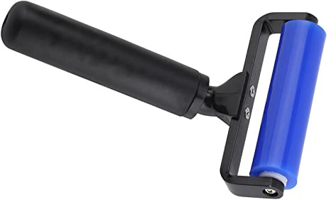 Rullo per Vestiti Adesivo, Rullo per Pelucchi in Silicone 620D 30° Riutilizzabile in Silicone Manuale per Rimozione Polvere Rullo per Schermo Rullo per Pulizia Rullo per