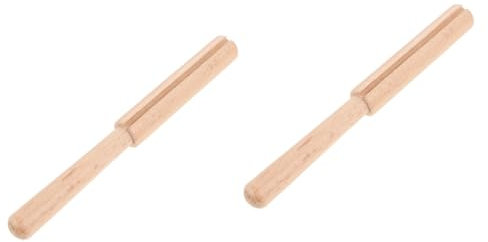 jojofuny Embroidery Thread Cutting Tool Wood Yarn Stick for Rug Yarn and Craft Projects