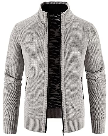 RYTEJFES Trachtenjacke Herren Tracht Trachtenweste Grau Trachtenanzug Schwarz Blau Trachtenjanker Weste Oktoberfest Strickjacke Strickweste Hemd Jacke Trachten Sakko Männer Outfit Sweatjacke Sommer