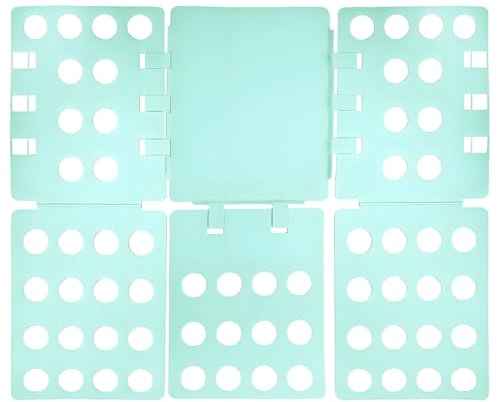 Planche de pliage multifonctionnelle pour vêtements, organisateur de t-shirts, Chemises, Pantalons et Linge, Aide au Pliage Compacte et Peu Encombrante, Utilisation à la Maison et en Voyage.