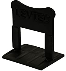 RTC Products LevTec 1/8 Inch Bathroom/Kitchen Tile & Flooring Plastic Leveling Gapping Clips for use with LevTec Wedges, 2000 Count