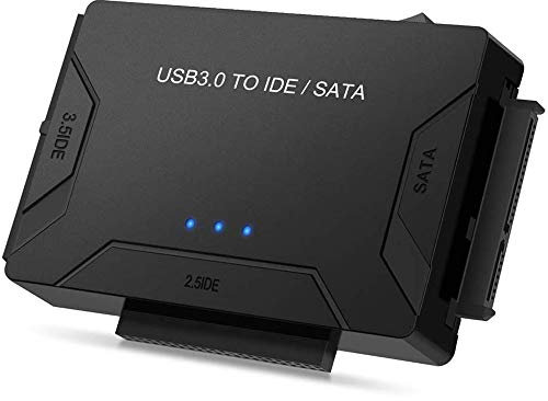 XITAI USB 3.0 to SATA Hard Disk Drive Converter for 2.5/3.5 SATA HDD and SSD Docking Station
