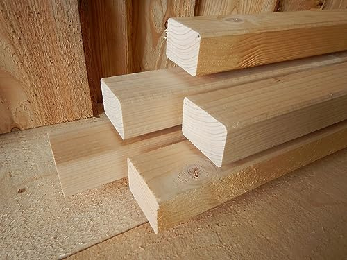 Fichte 60x40mm KVH Nsi gehobelt KANTHOLZ BALKEN SCHALUNG HOLZ BAUHOLZ 180cm LÄNGE (6)