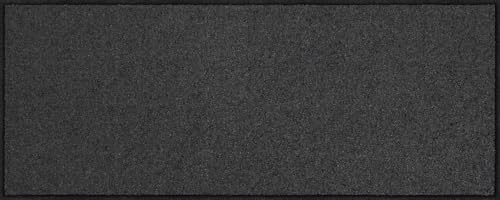 Salonloewe Fussmatte Anthrazit I Schmutzfangmatte & Fußabtreter für Innen 40 x 100 cm
