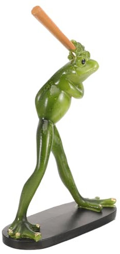 Levemolo Froschstatue Aus Harz Für Garten Naturgetreue Froschform Kleine Tierfigur Froschdekor Für Draußen Froschornamente Mikrolandschaftsdekore Gartendekoration Tierfigur Aus Harz