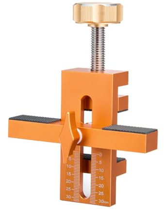 Schranktür Installations Positionierer, Schranktür Montagevorrichtung, Schrank Hardware Vorrichtung aus Aluminiumlegierung, Verstellbares Schrankgriff Schablonenwerkzeug mit