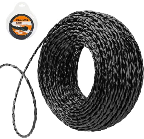 338814 Premium Twisted Trimmer Line,Universal 0.095 Weed Eater String